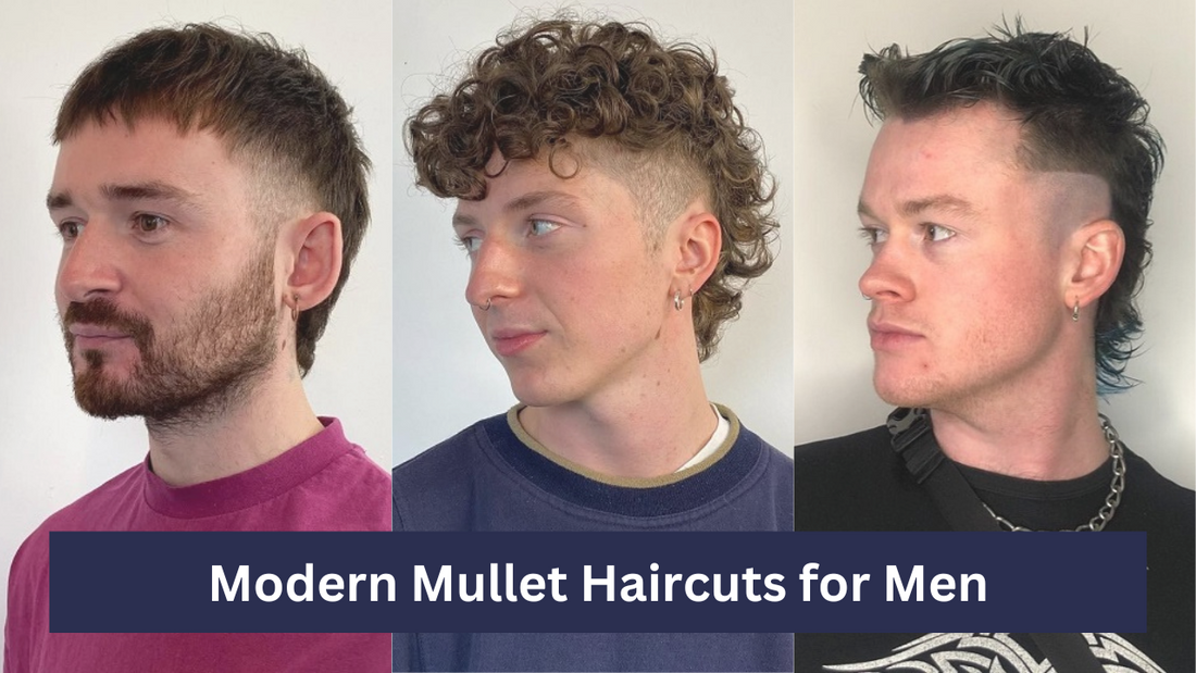 Modern Mullet Haircuts for Men