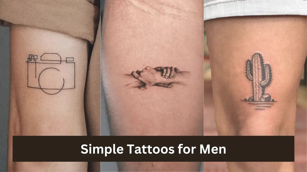 Top 10 Current Trends in Simple Tattoos for Men: Modern 