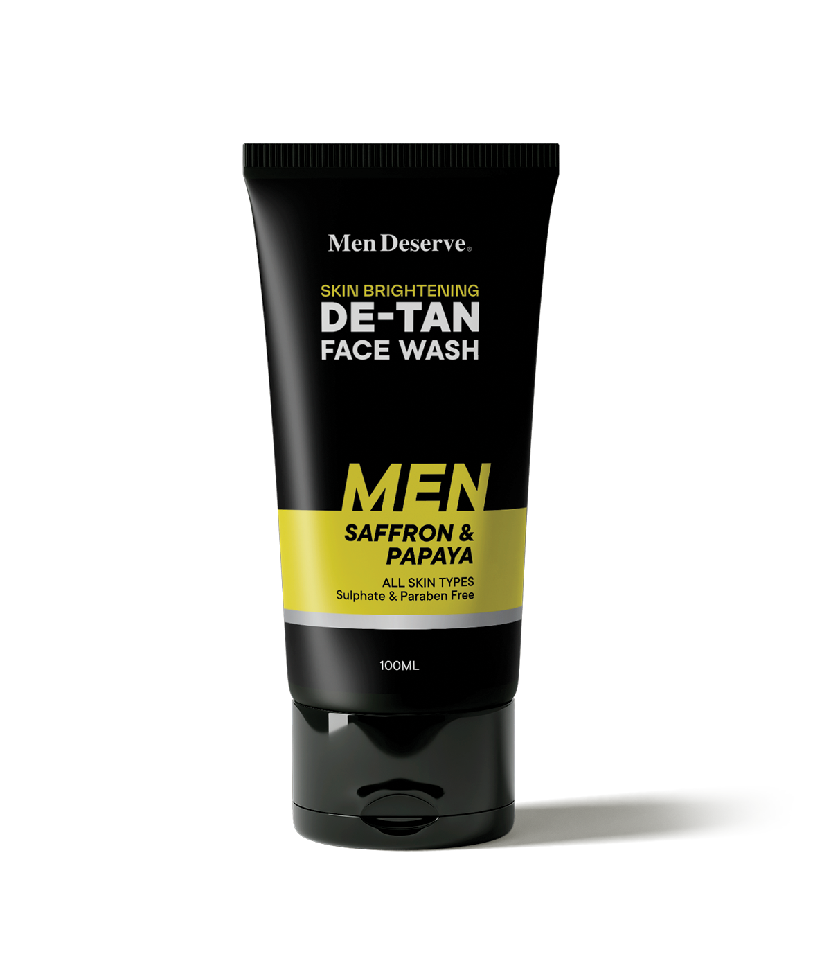 De-Tan Face Wash For Men l Facewash For Men l Skin Brightening – Men Deserve