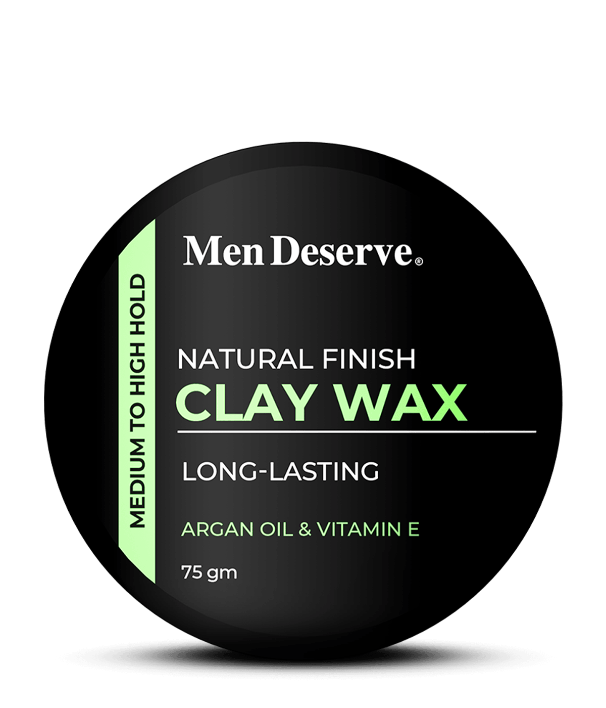 Natural Finish Hair Clay Wax - Men Deserve
Long Lasting
Medium to High Hold