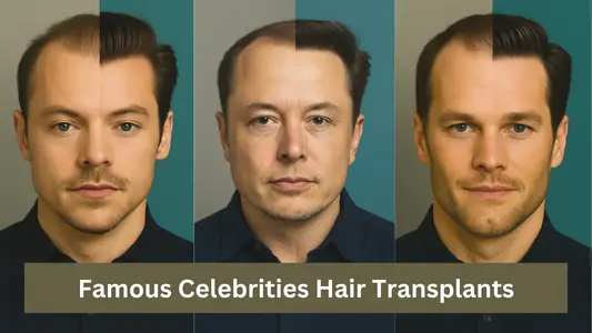 Celebrity Hair Transplants Before and After