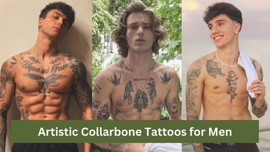 Collarbone Tattoos for Men