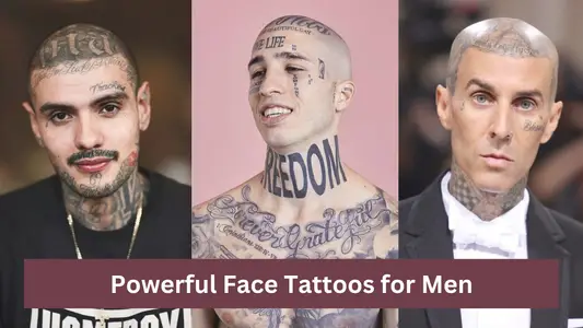 Face Tattoos for Men