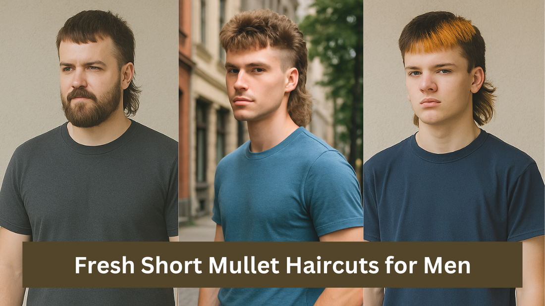 Short Mullet Haircuts for Men
