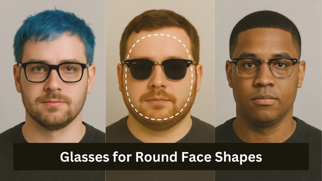 Glasses for Round Face Shapes for Men