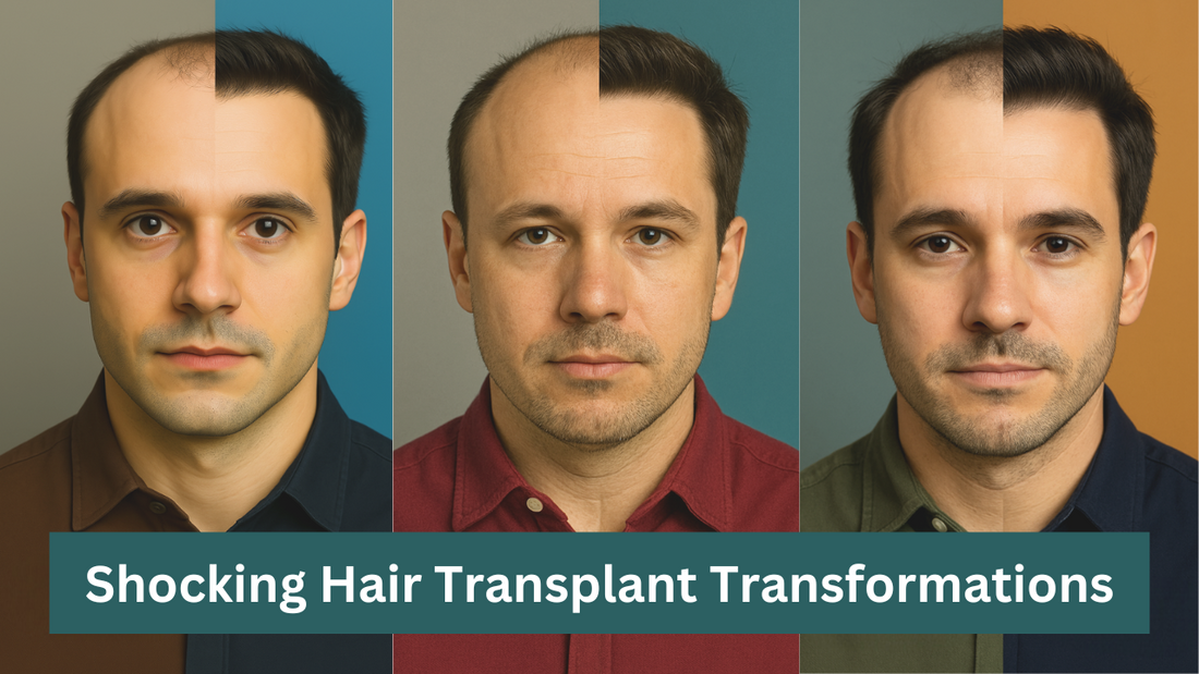 Hair Transplant Before and After Transformations