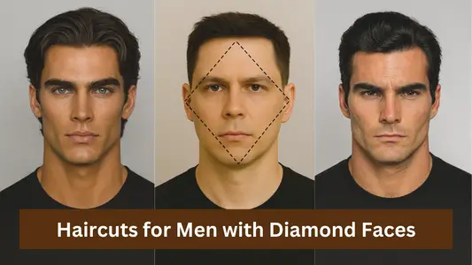 Hairstyles for Diamond Face Shape Male