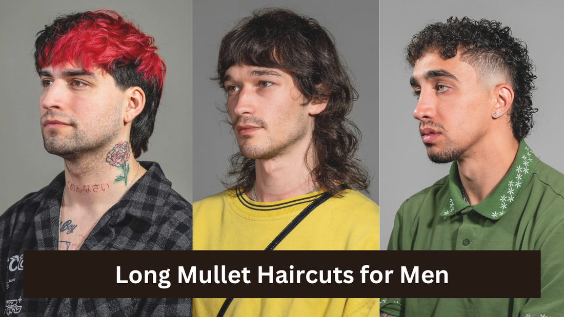 Long Mullet Haircuts for Men