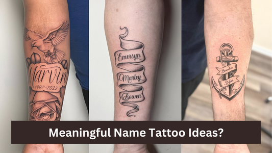 Name Tattoo Ideas for Men
