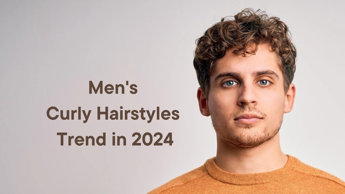 Men's Curly Hairstyles Trend in 2024.