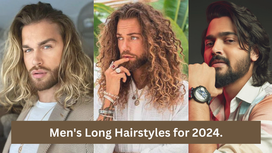 Men's Long Hairstyles for 2024.