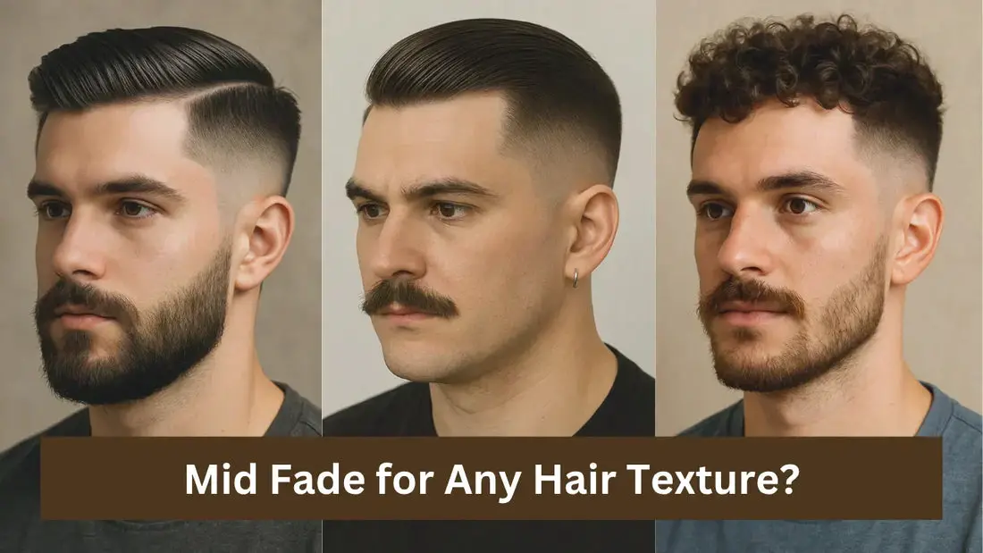 Mid Fade Haircuts for Men
