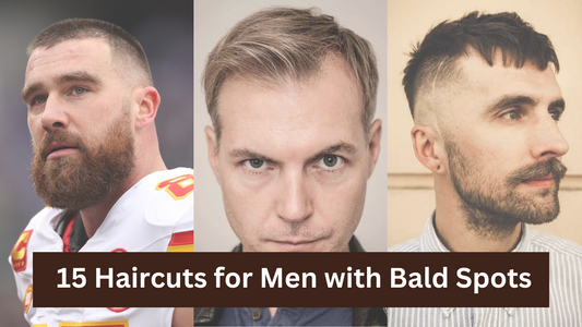 Haircuts for Men with Bald Spots 2024