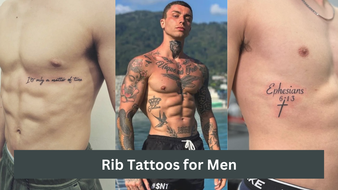 Rib Tattoos for Men