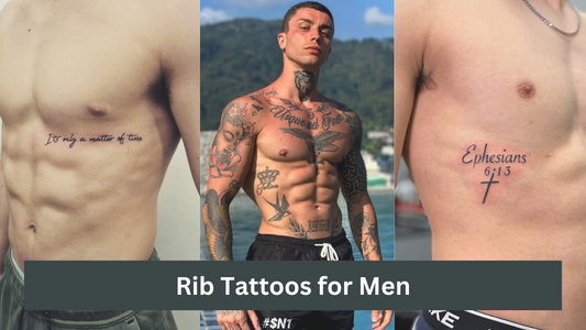 Rib Tattoos for Men