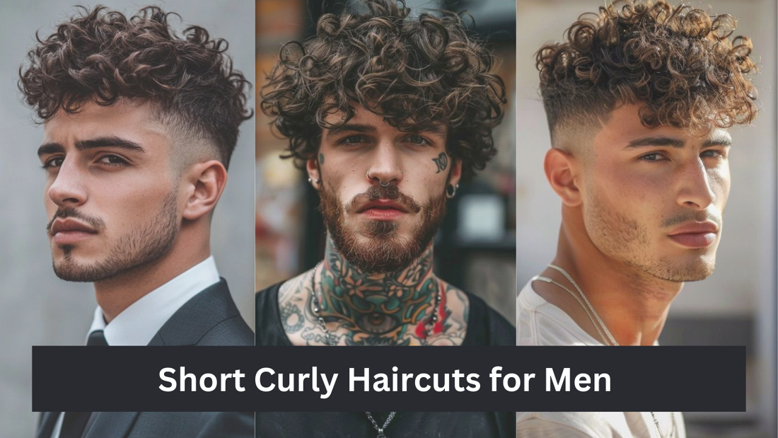 Short Curly Haircuts for Men 