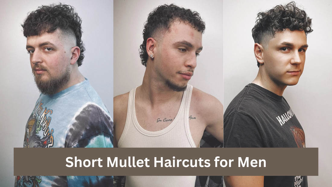 Short Mullet Haircuts for Men