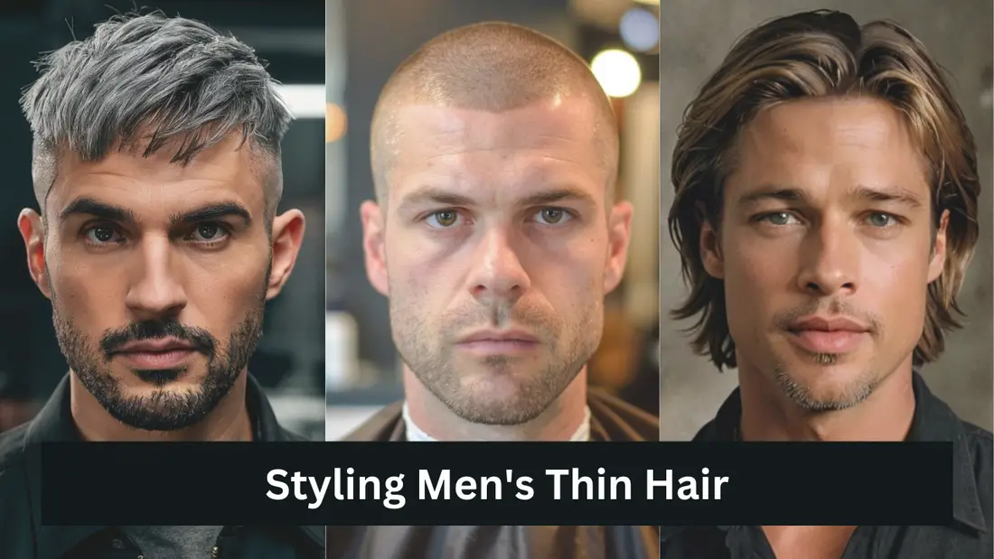 Top Hair Styling Tips for Men with Thin Hair Boost Volume Confidenc Men Deserve