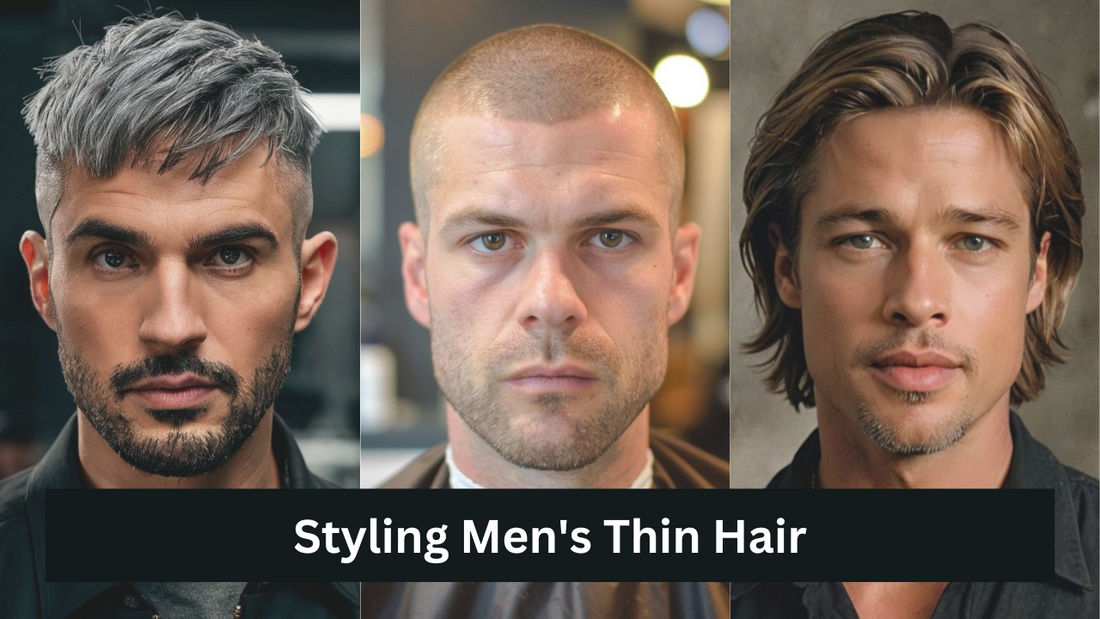 Styling Men's Thin Hair