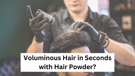Voluminous Hair in Seconds with Hair Powder
