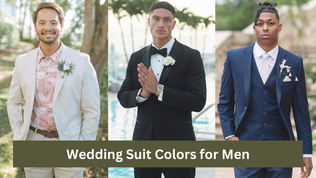 Trending Suit Colors for Men