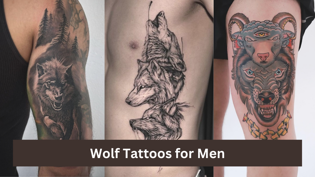 Wolf Tattoos for Men