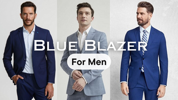 Trending Blue Blazer for Men l Shades of Men's Blue Blazer. – Men Deserve