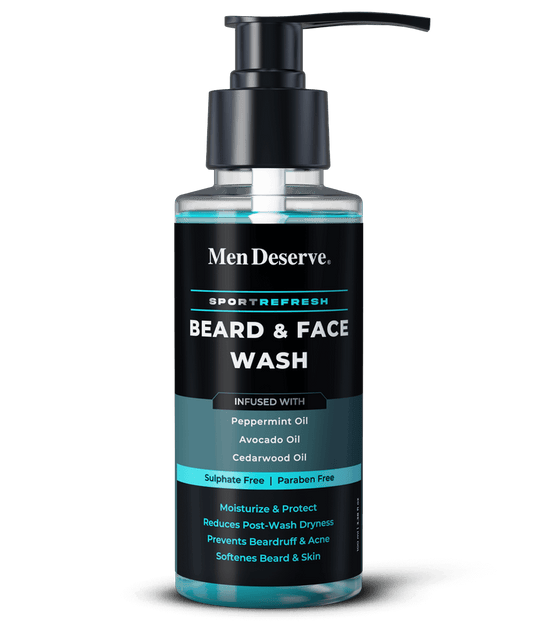 Sport Refresh Beard and Face Wash - Men Deserve