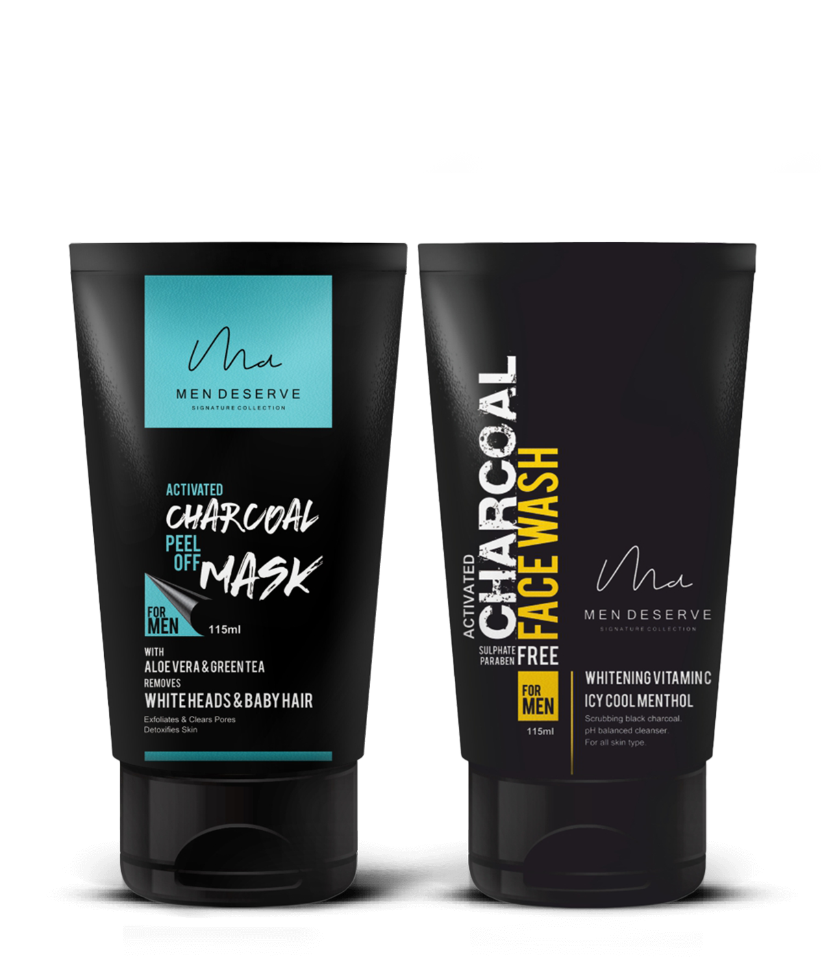 Refreshing Charcoal Skin Care Combo for Men