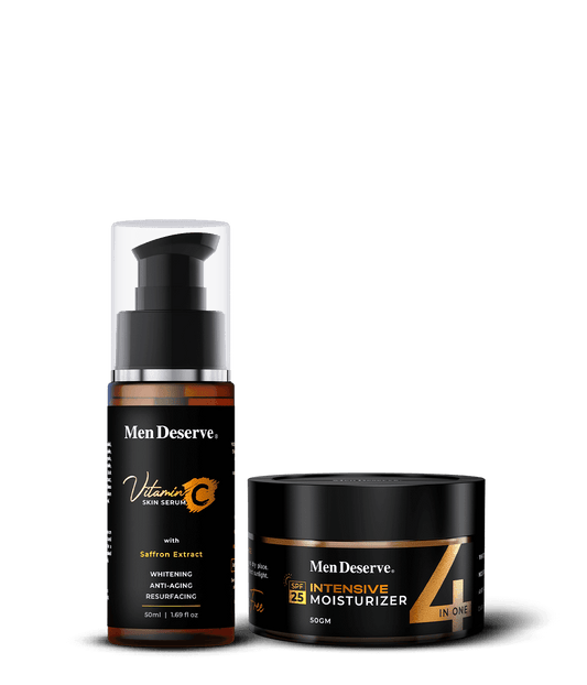 Skin Care Essentials for Youthful Glow and Sun Protection - Men Deserve